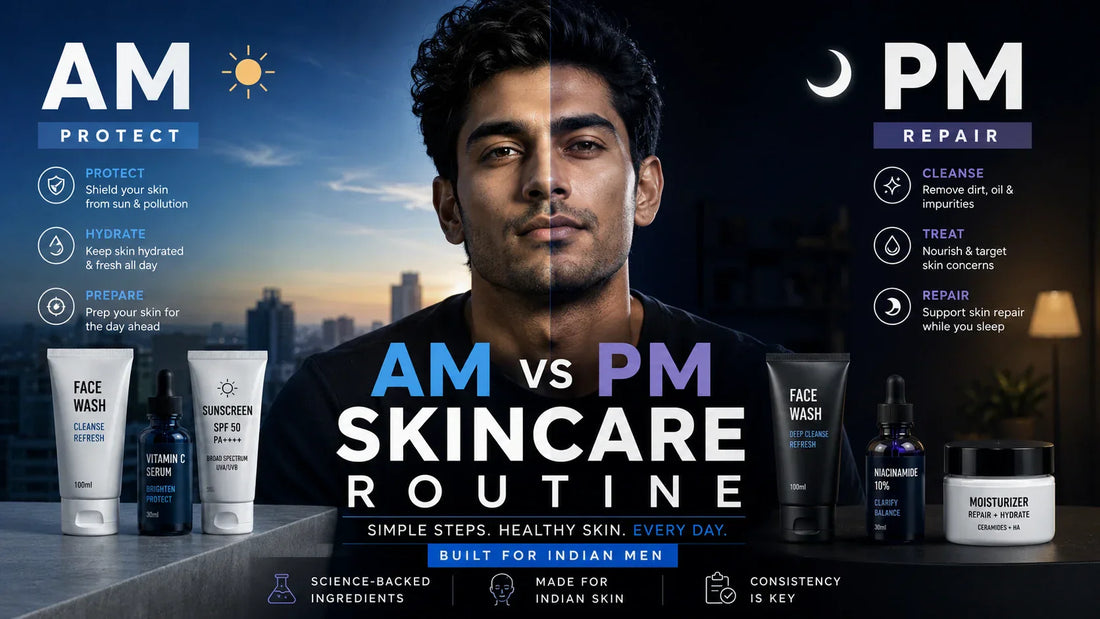 am vs pm skincare routine