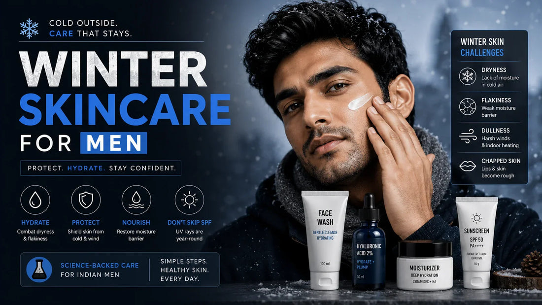 winter skincare for men